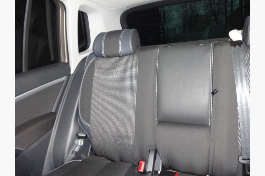 Volkswagen Tiguan 2007–2016 Poťahy na autosedadlá (ekokoža↗látka, Premium) Fotografia 22