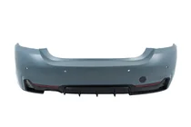 BMW 4 séria F32/F33/F36 2012–2020 Zadný nárazník s difúzorom pre dvojitý výfuk na jednej strane M-Sport fotografia 1