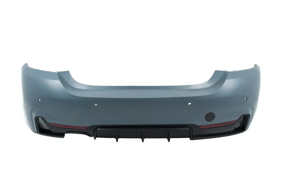 BMW 4 séria F32/F33/F36 2012–2020 Zadný nárazník s difúzorom pre dvojitý výfuk na jednej strane M-Sport Image
