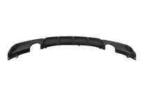 BMW rad 3 F30/F31 2012–2019 Difúzor zadného nárazníka pre obojstranný jednoduchý výfuk V2 (pre M-Sport, ABS) fotografia 2