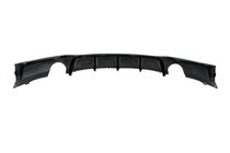 BMW rad 3 F30/F31 2012–2019 Difúzor zadného nárazníka pre obojstranný jednoduchý výfuk V2 (pre M-Sport, ABS) fotografia 5