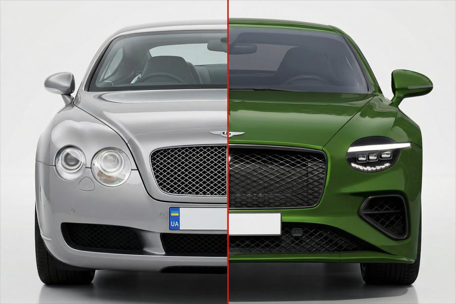 Bentley Continental GT 2003–2011 Restylingový kit v štýle 2025-Look Fotografia 1