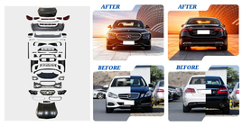 Mercedes E-сlass W212 2009–2016 Faceliftový kit pre W214 AMG-Line fotografia 2
