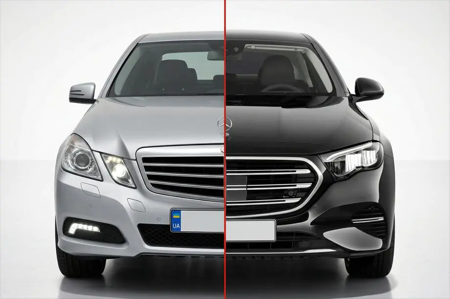 Mercedes E-class W212 2009–2016 Faceliftový kit pre W214 Exclusive Image