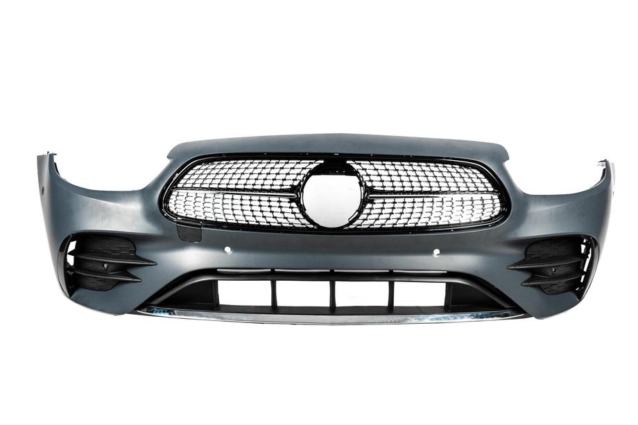 Mercedes Trieda E W213 2016–2023 Predný nárazník AMG-Line (pre 2020-2024) Fotografia 1