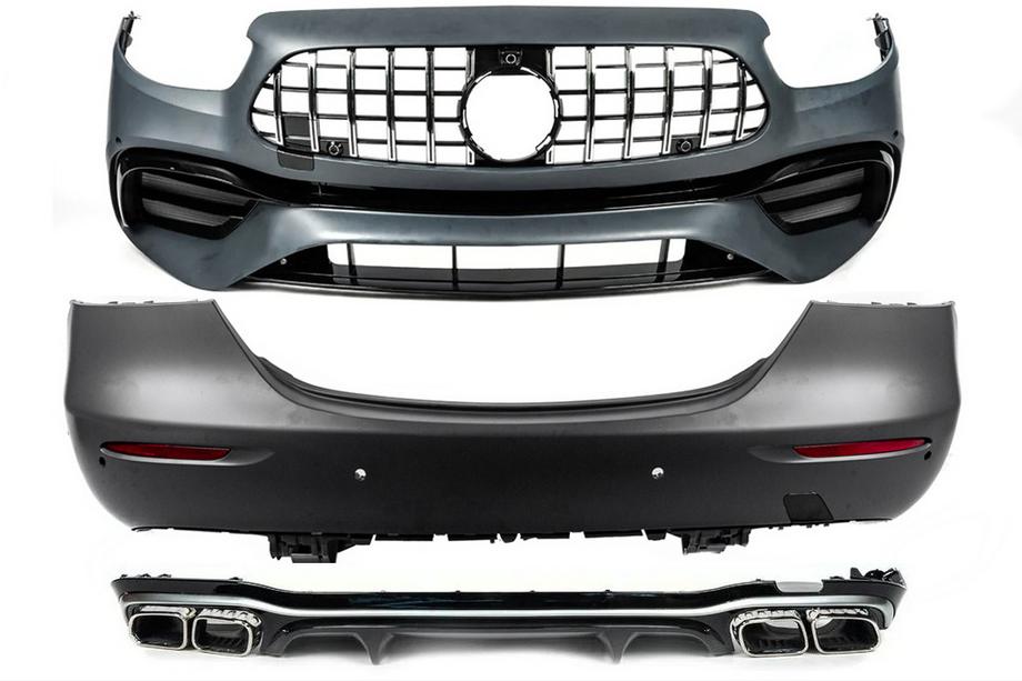 Mercedes Trieda E W213 2016–2023 AMG E63 bodykit sada so zadným nárazníkom (pre 2020-2024) Fotografia 2