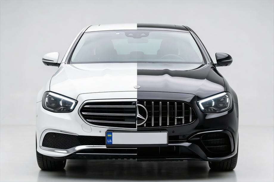 Mercedes Trieda E W213 2016–2023 AMG E63 bodykit sada so zadným nárazníkom (pre 2020-2024) Fotografia 1