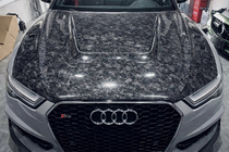 Audi A6 C7 2011–2017 Kapota (2014-2017, kovaný karbón) fotografia 1