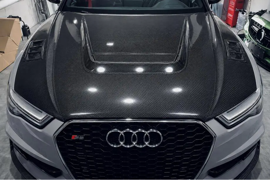 Audi A6 C7 2011–2017 Kapota (2014-2017, karbón) Image