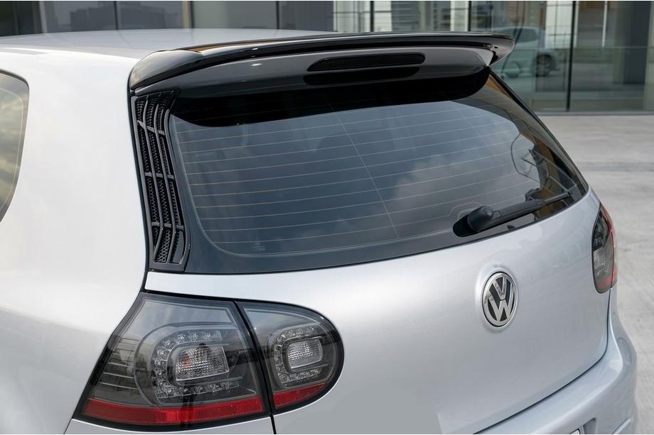 Volkswagen Golf 5 2003–2009 Spojler DPT (HB, čierny vysoký lesk) Image
