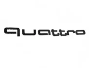 Audi Emblém Quattro Black fotografia 1