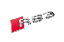Audi RS3 emblém fotografia 3