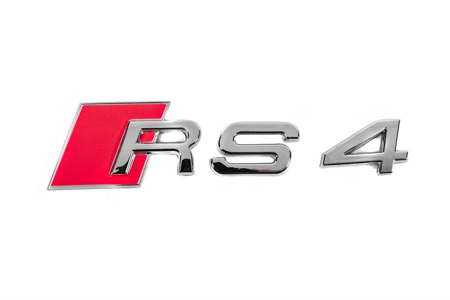 Audi Nápis RS4 Fotografia 1