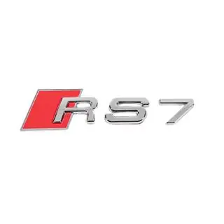 Nápis RS7 fotografia 1