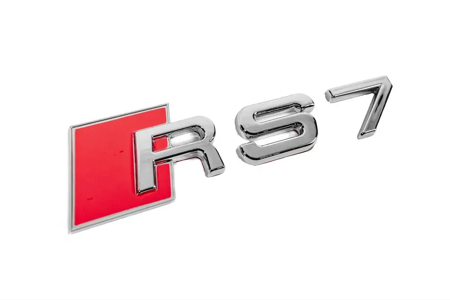 Audi Nápis RS7 Fotografia 3