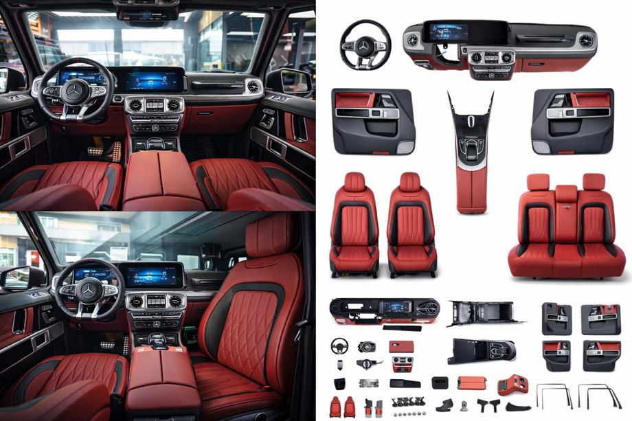 Mercedes G class W463 1990–2018 Sada na upgrade interiéru pre W465 2026 Image