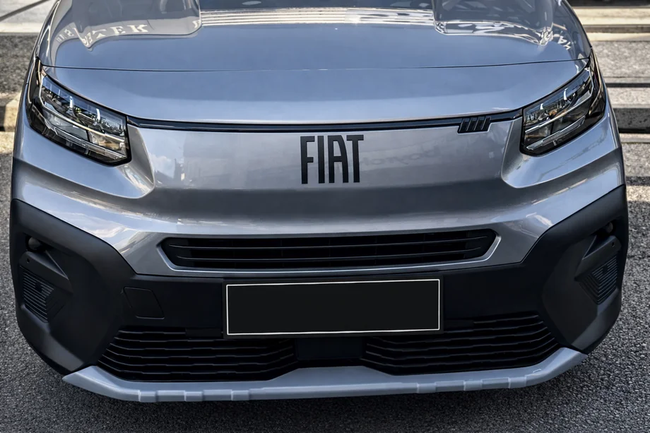 Fiat Doblo III 2023– Predný lip spojler nárazníka (2024+, ABS, na lakovanie) Image