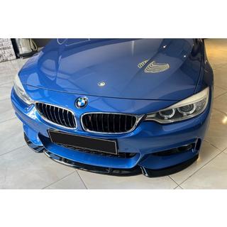 Lip spojler predného nárazníka Lip EuroCap (pre M-Sport, 2014-2017, lesklá čierna) BMW 4 séria F32/F33/F36 2012–2020 fotografia 2