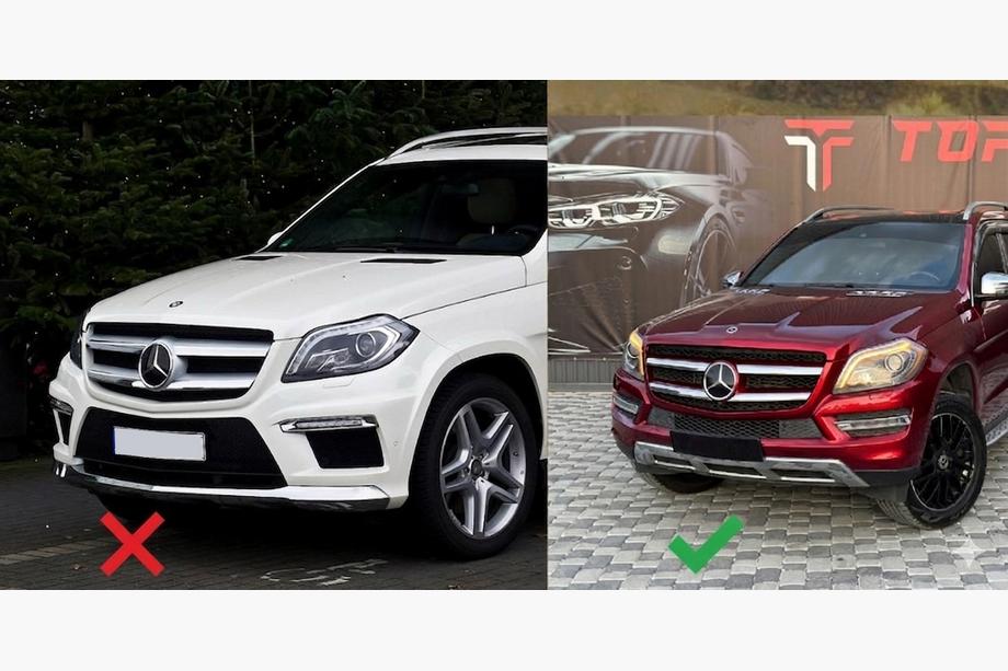 Mercedes GL/GLS trieda X166 2012–2019 Predná maska GT Panamericana (pre GL Low) Fotografia 2