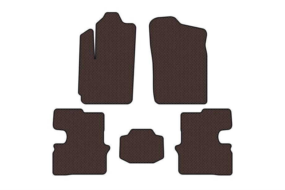 Chery M11 2008– Gumové koberce Carsuit (Hnedé) Image