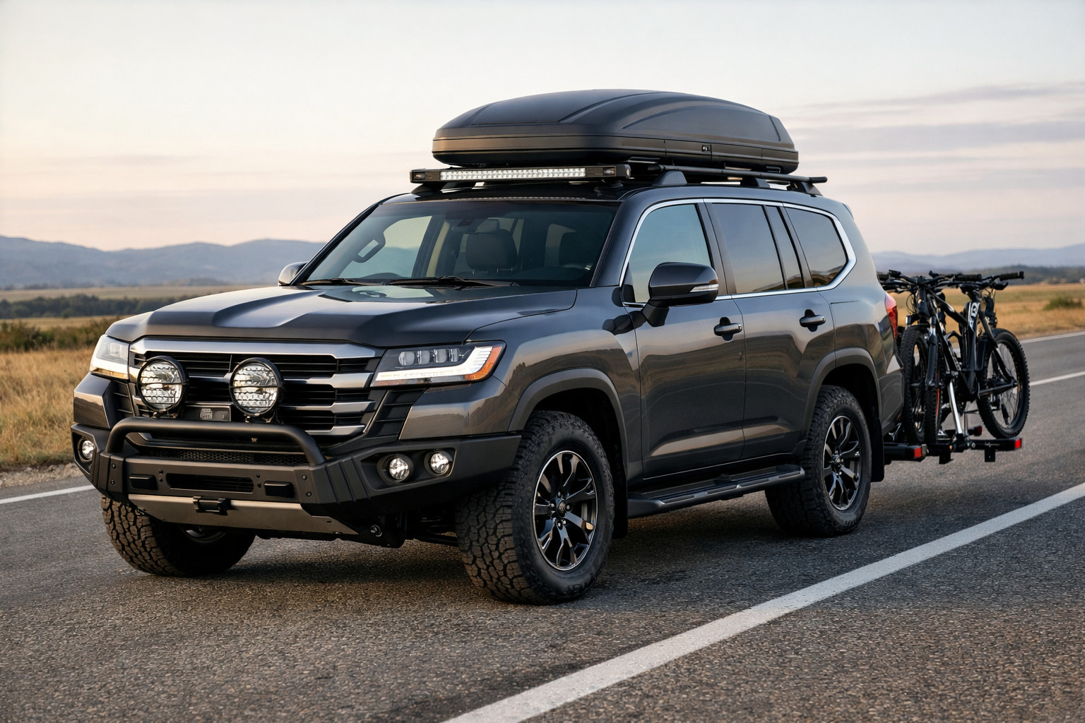 Čo namontovať na Toyota Land Cruiser 300 na diaľnicu