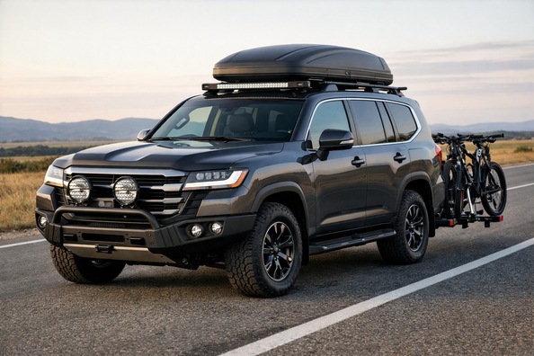 Čo namontovať na Toyota Land Cruiser 300 na diaľnicu Fotografia 1