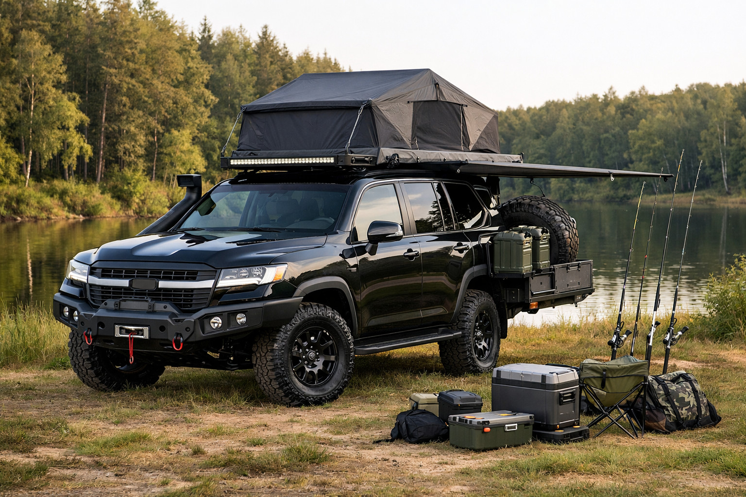 Čo sa dá reálne upraviť na Toyota Land Cruiser 300 na ryby a výlety do prírody