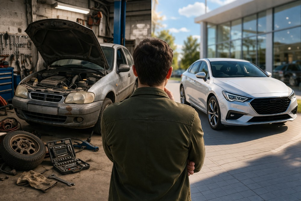 Čo sa viac oplatí: opravovať staré auto alebo kúpiť iné?