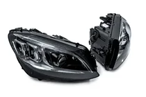 Mercedes C-class W205 2014–2021 Predné svetlomety s modulmi Full LED (pre HALOGEN, 2 ks) fotografia 3