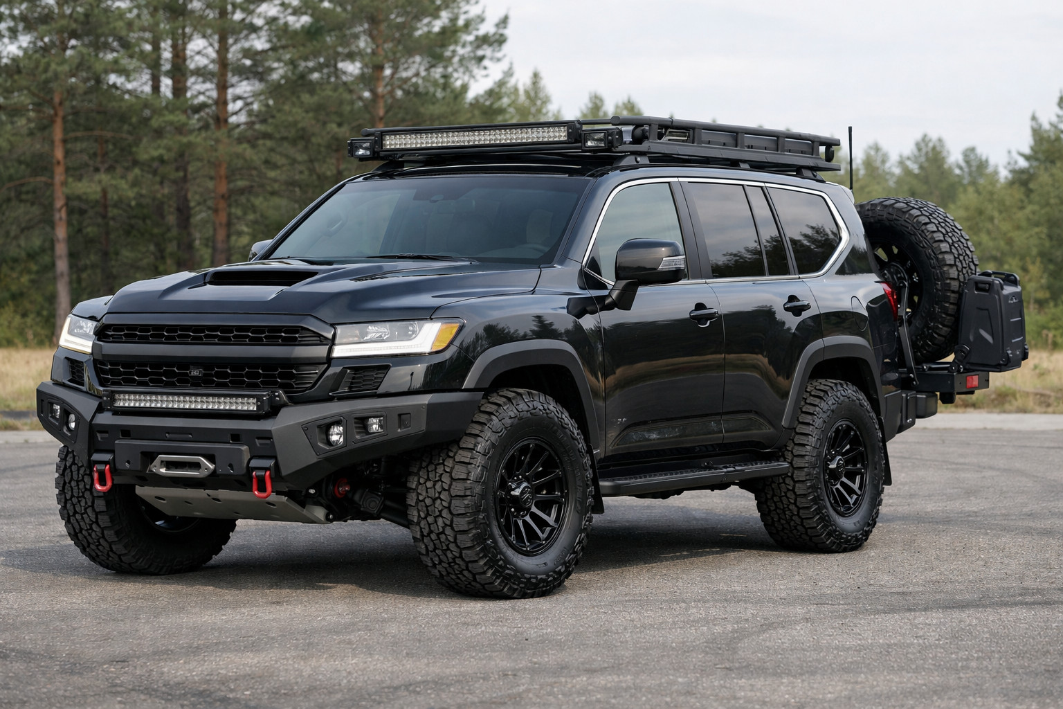 Čo namontovať na Toyota Land Cruiser 300, keď vás dráždi príliš pokojný sériový vzhľad