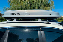 Nissan X-trail T32/Rogue 2014–2021 Strešný nosič (priečniky) na OEM strešné lyžiny (2 ks) fotografia 6