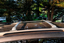 Nissan Pathfinder R52 2012–2021 Strešný nosič (priečniky) na OEM strešné lyžiny (2 ks) fotografia 3