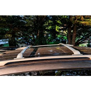 Strešný nosič (priečniky) na OEM strešné lyžiny (2 ks) Nissan Pathfinder R52 2012–2021 fotografia 3