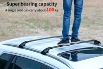 Honda HR-V 2014–2021 Strešný nosič (priečniky) na integrované lyžiny OEM (2 ks) Čierna fotografia 18