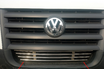 Volkswagen Crafter 2006–2016 Mriežka do nárazníka (nerez) fotografia 1
