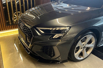 Audi A3 2020– Predný lip spojler EuroCap (Pre S-line, 2020-2024, ABS) fotografia 3