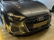 Audi A3 2020– Predný lip spojler EuroCap (Pre S-line, 2020-2024, ABS) fotografia 1