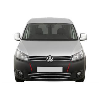 Jednodielna mriežka do nárazníka (nerez) Volkswagen Caddy 2010–2015 fotografia 1