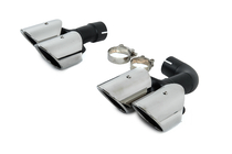 BMW X3 G01 2018– Koncovky výfuku Silver v štýle X3M F97 (V1) fotografia 2
