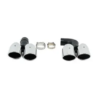 Koncovky výfuku Silver v štýle X3M F97 (V1) fotografia 1