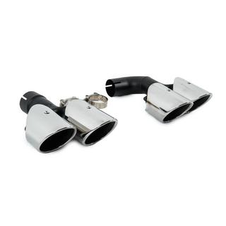 Koncovky výfuku Silver v štýle X3M F97 (V1) fotografia 3