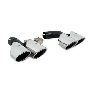 Koncovky výfuku Silver v štýle X3M F97 (V1) fotografia 3
