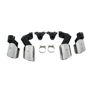 Koncovky výfuku V2 Silver v štýle X5M F95 BMW X5 G05 2019–2026 fotografia 2