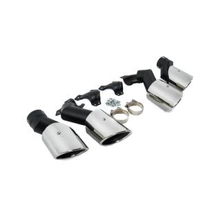 Koncovky výfuku V2 Silver v štýle X5M F95 BMW X5 G05 2019–2026 fotografia 4