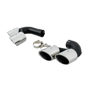 Koncovky výfuku V1 Silver v štýle X5M F95 BMW X5 G05 2019–2026 fotografia 3