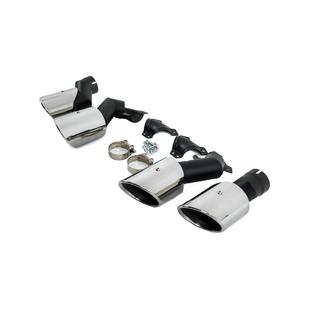Koncovky výfuku V2 Silver v štýle X6M F96 BMW X6 G06 2019–2027 fotografia 3