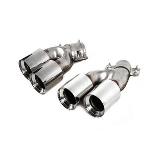 Koncovky výfuku M6 Silver (2 ks) BMW 6. rad G32 2017– fotografia 1
