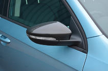 Volkswagen EOS 2011–2016 Karbonové kryty zrkadiel (2 ks, pravý karbón) fotografia 15