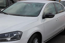 Volkswagen EOS 2011–2016 Karbonové kryty zrkadiel (2 ks, pravý karbón) fotografia 16