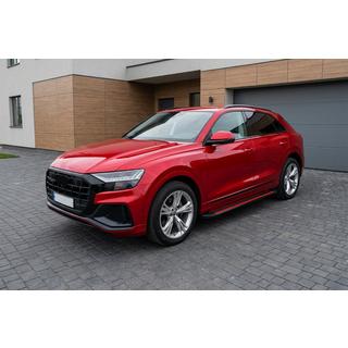 Bočné nášľapy Maya Red (2 ks., hliník) Audi Q8 2018– fotografia 1